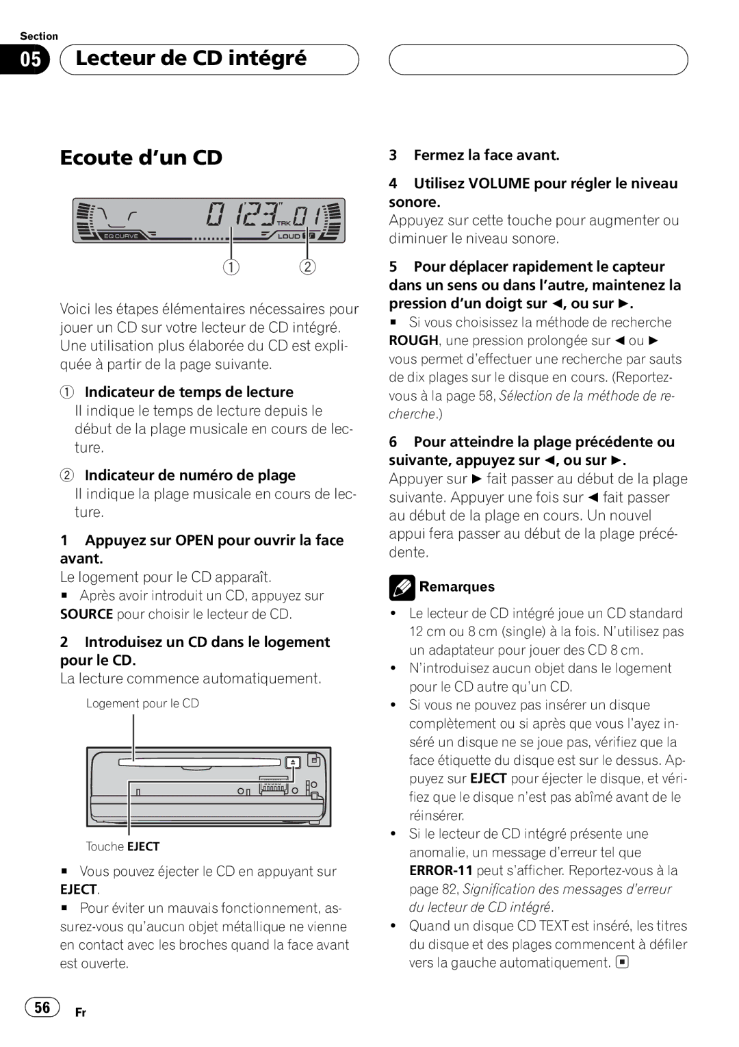 Pioneer DEH-P4500MP operation manual 