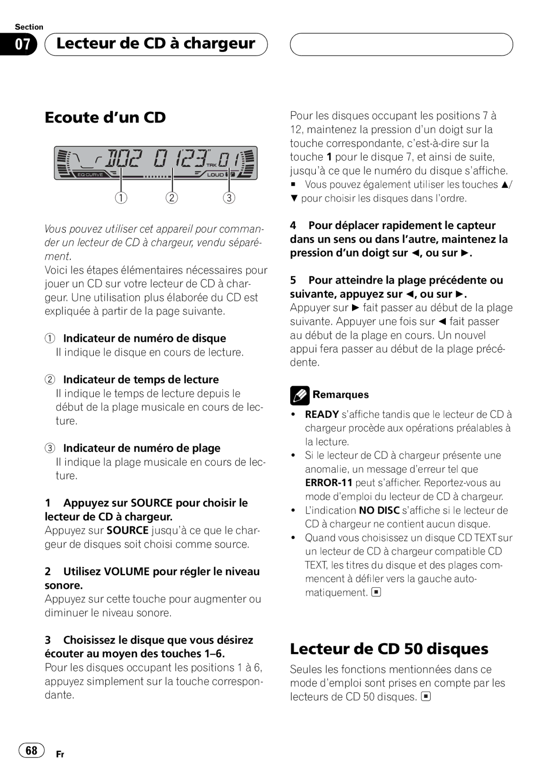 Pioneer DEH-P4500MP operation manual 