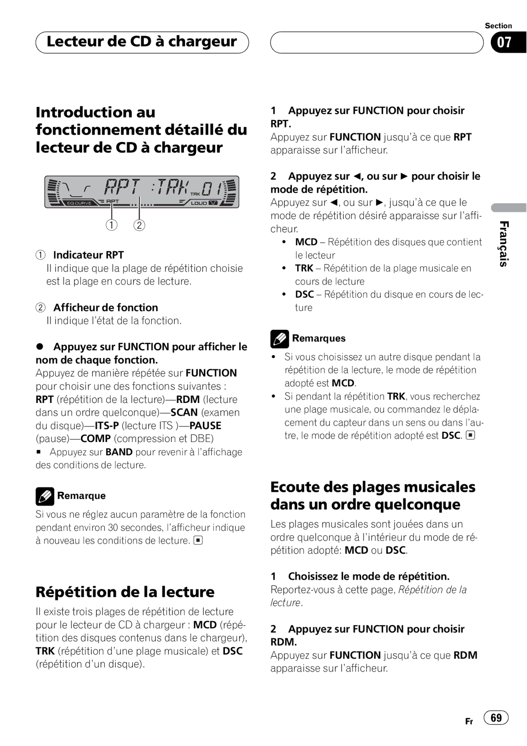 Pioneer DEH-P4500MP operation manual 