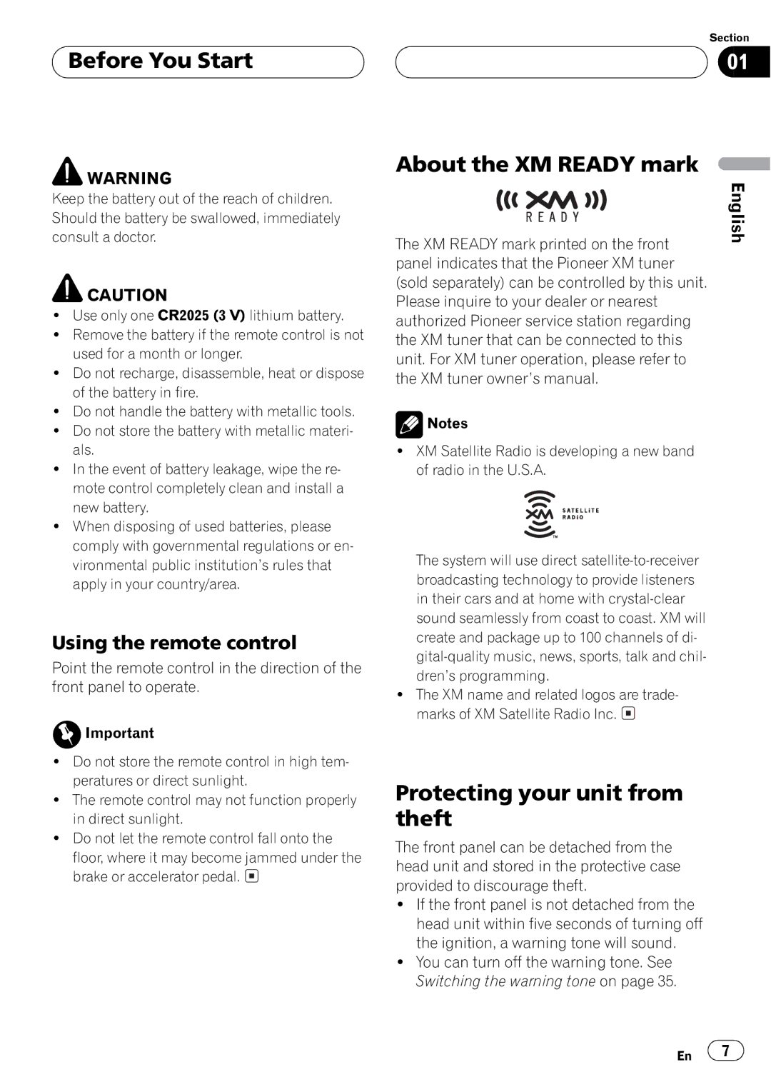 Pioneer DEH-P4500MP operation manual 