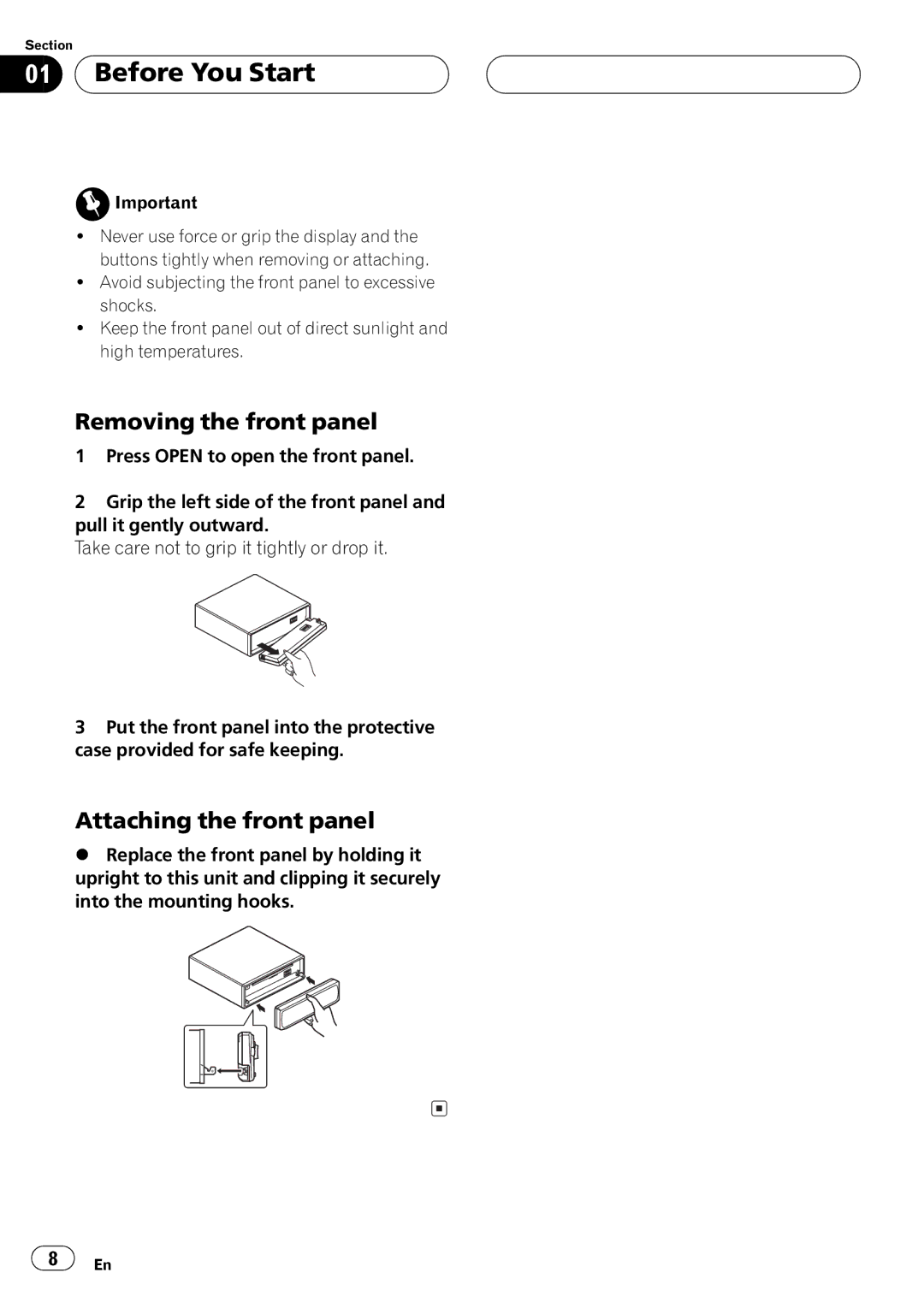 Pioneer DEH-P4500MP operation manual 