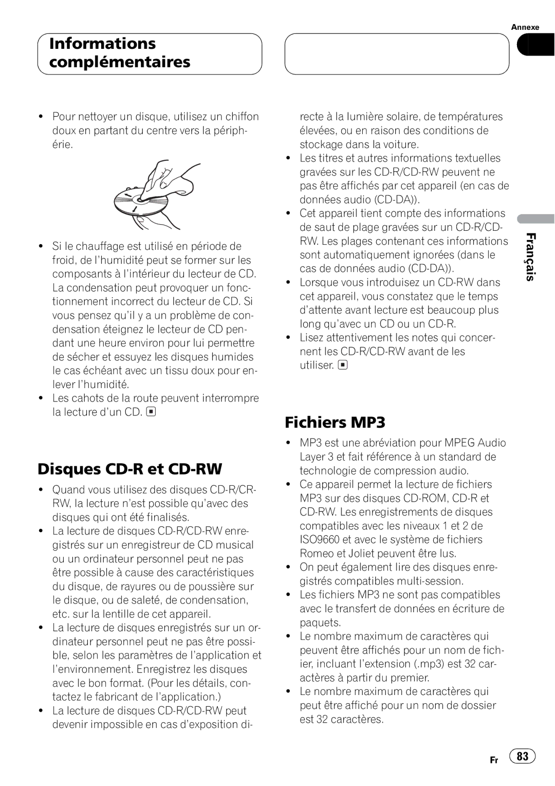 Pioneer DEH-P4500MP operation manual 