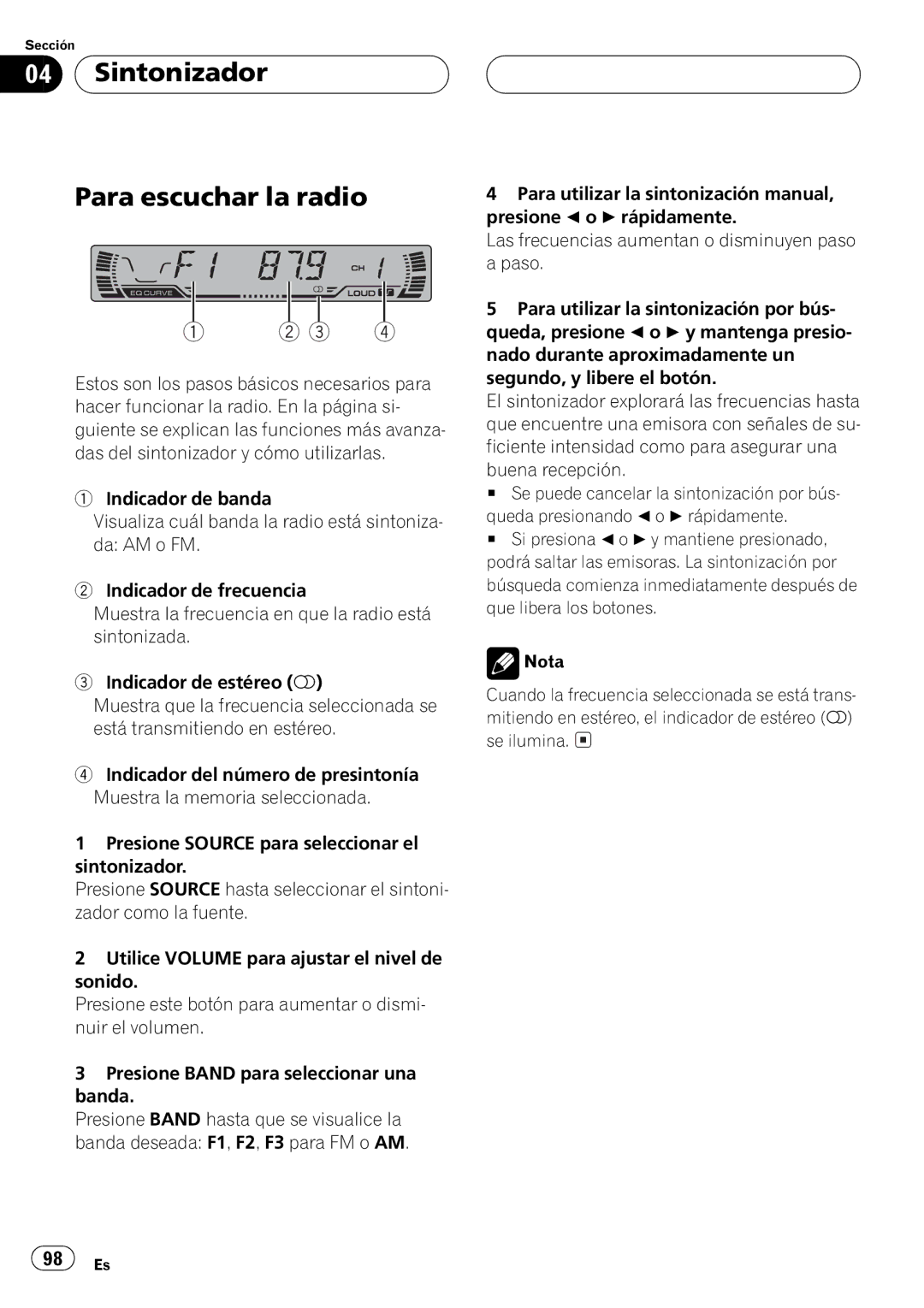 Pioneer DEH-P4500MP operation manual 