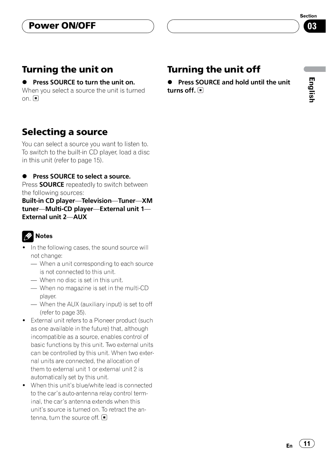 Pioneer DEH-P450MP operation manual 