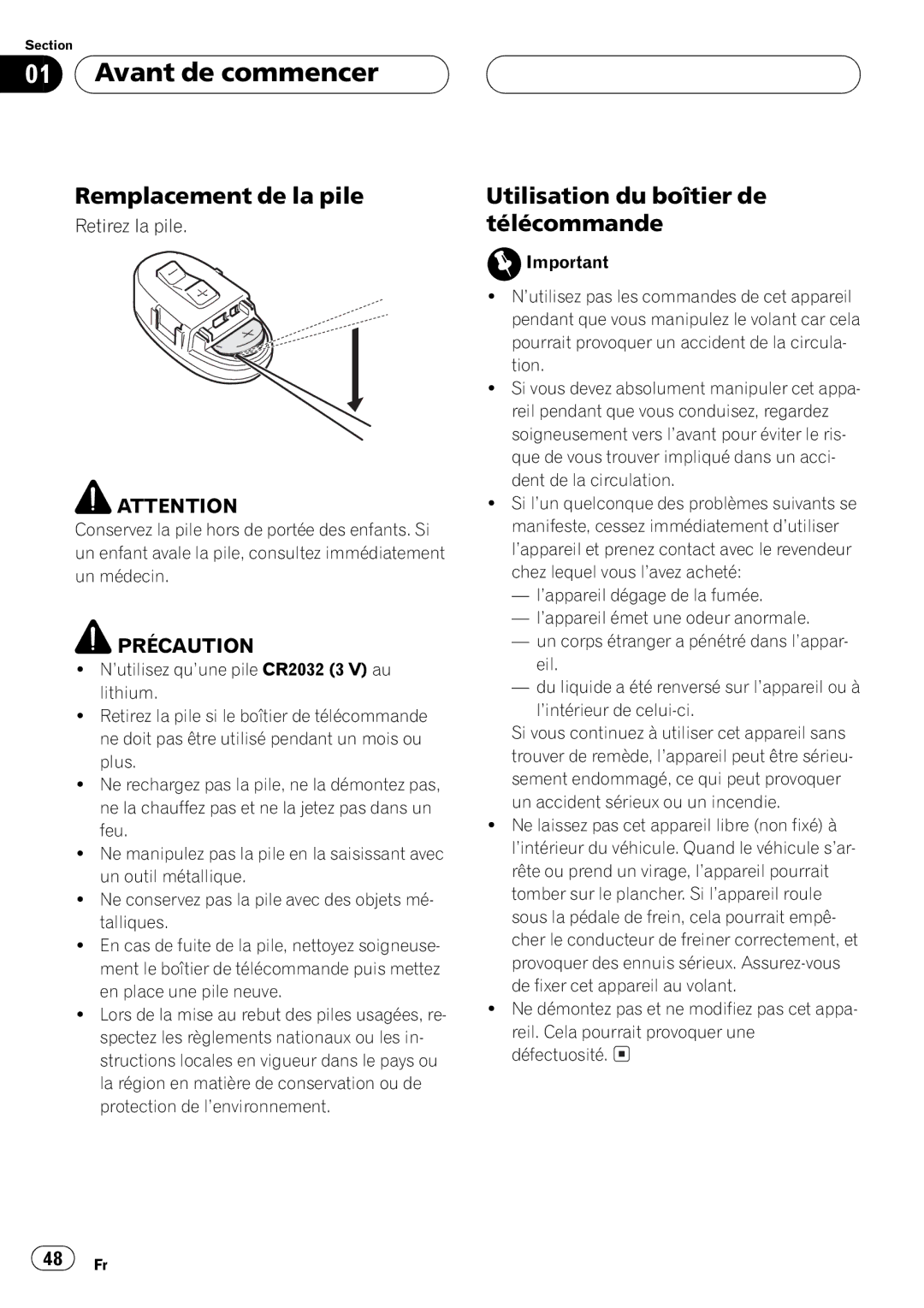 Pioneer DEH-P450MP operation manual 