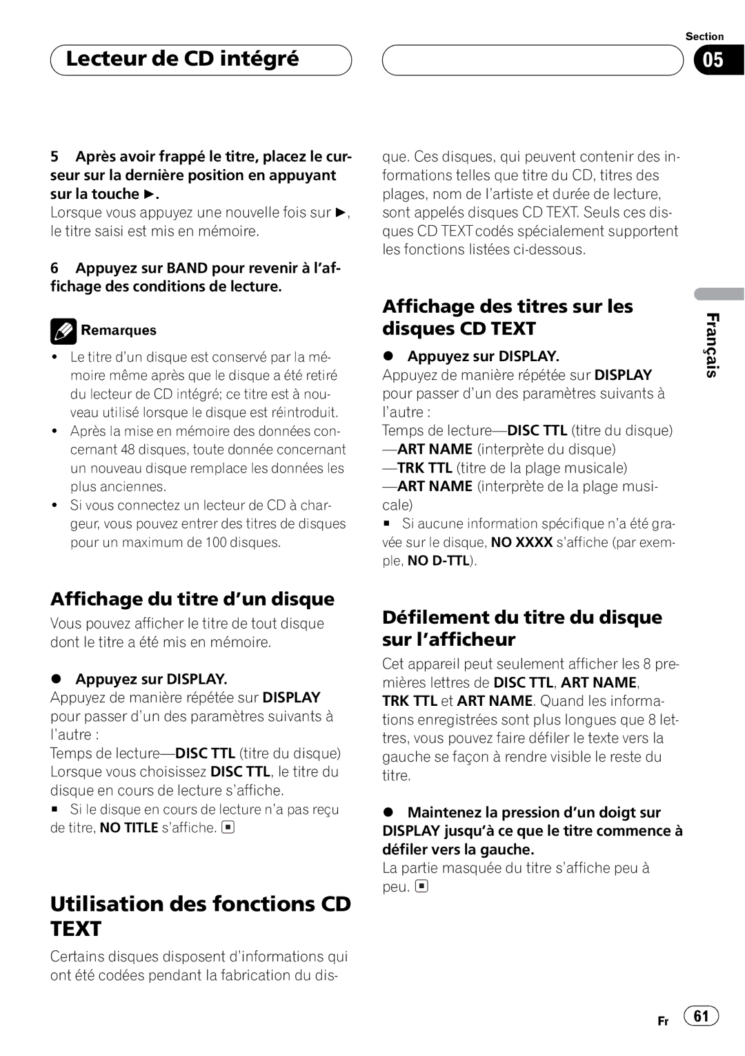 Pioneer DEH-P450MP operation manual 