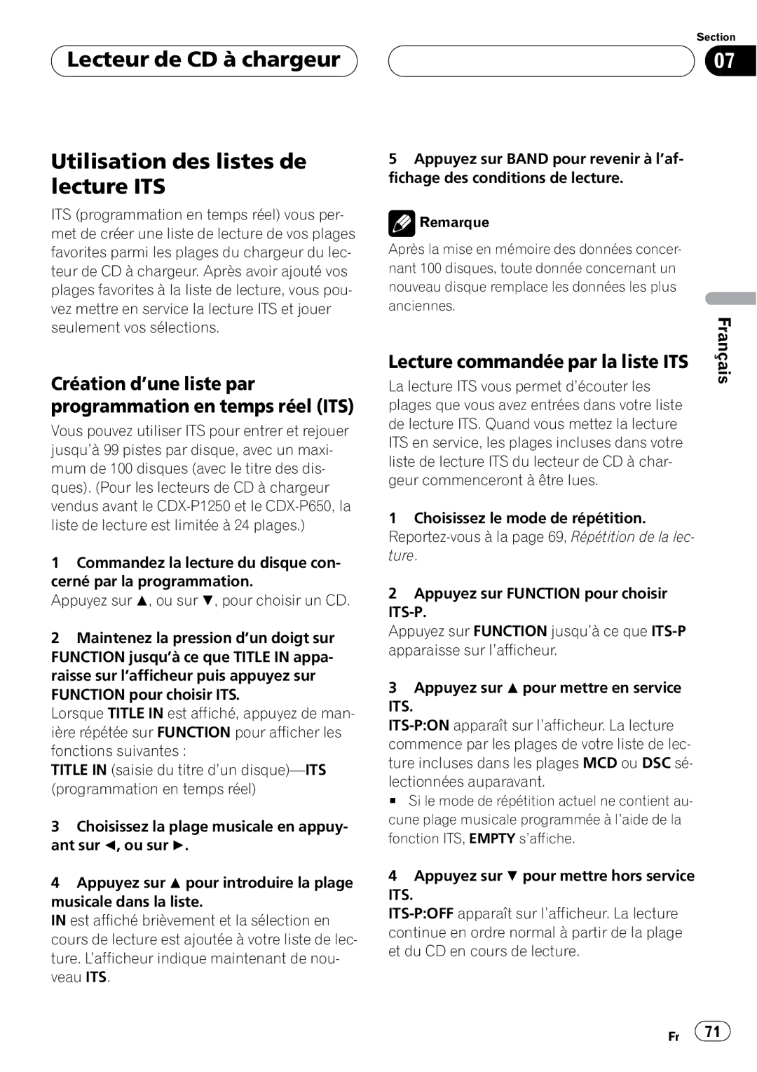 Pioneer DEH-P450MP operation manual 