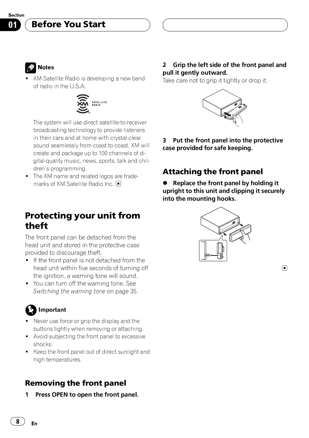 Pioneer DEH-P450MP operation manual 