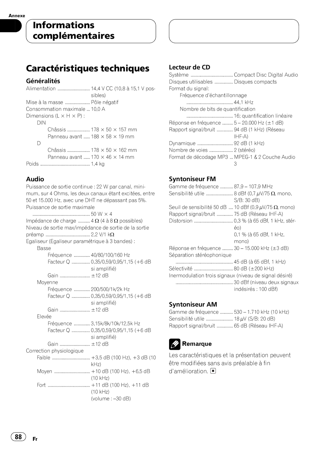 Pioneer DEH-P450MP operation manual 