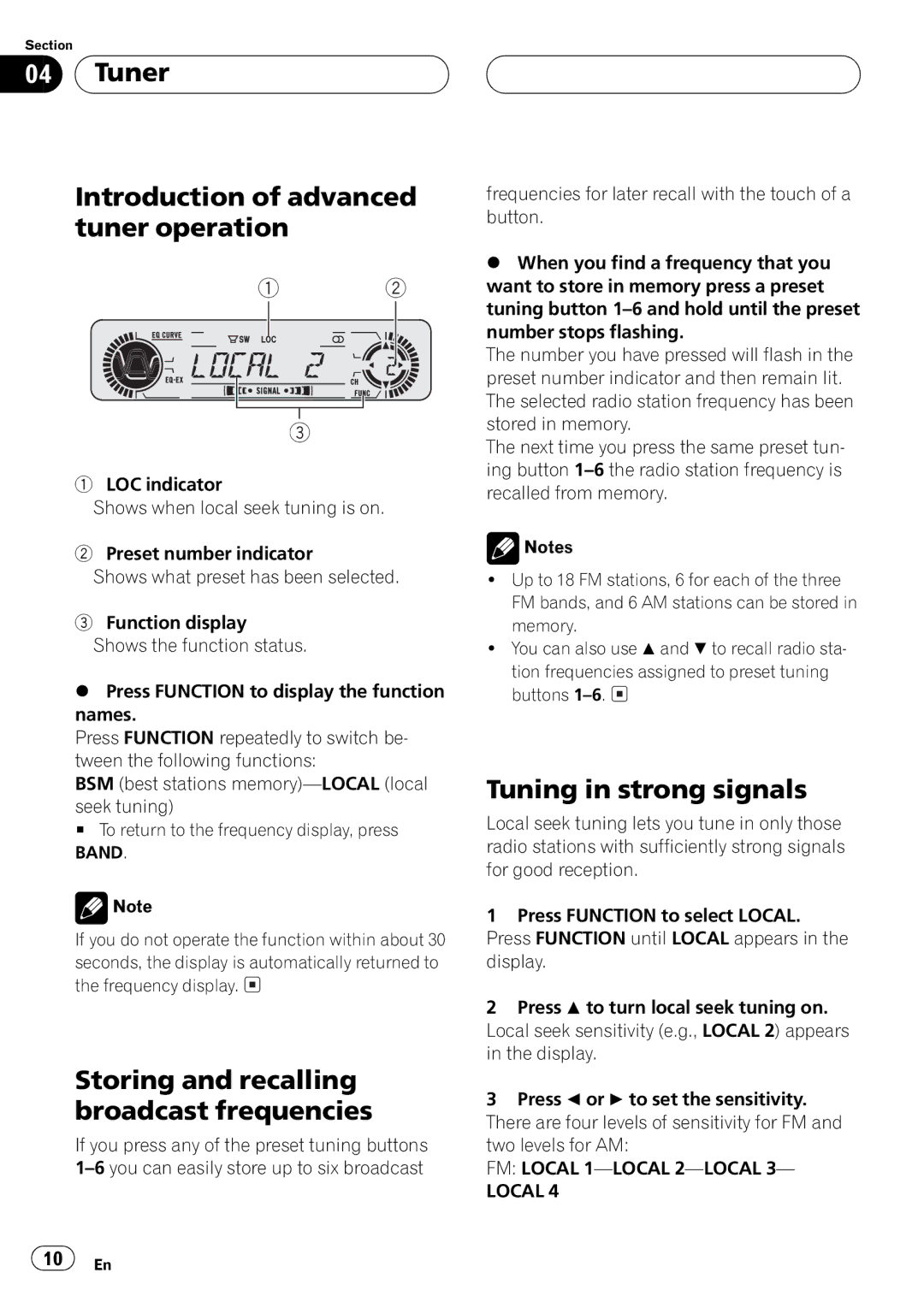 Pioneer DEH-P4550 operation manual 