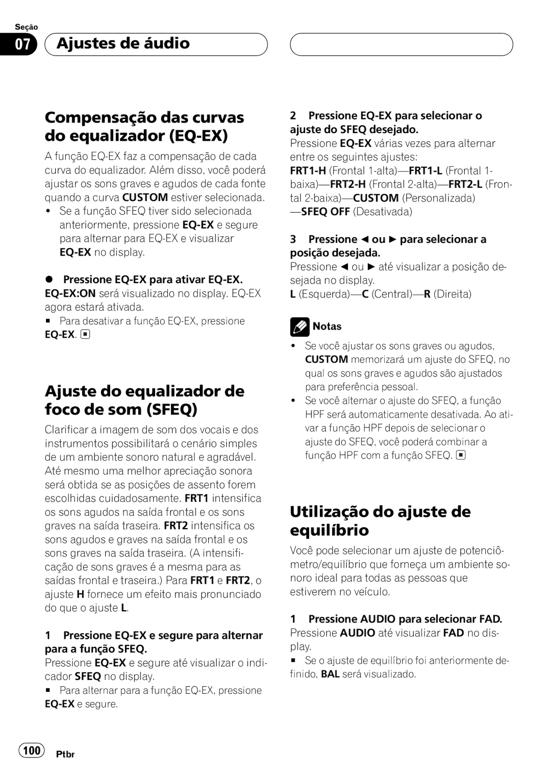 Pioneer DEH-P4550 operation manual 