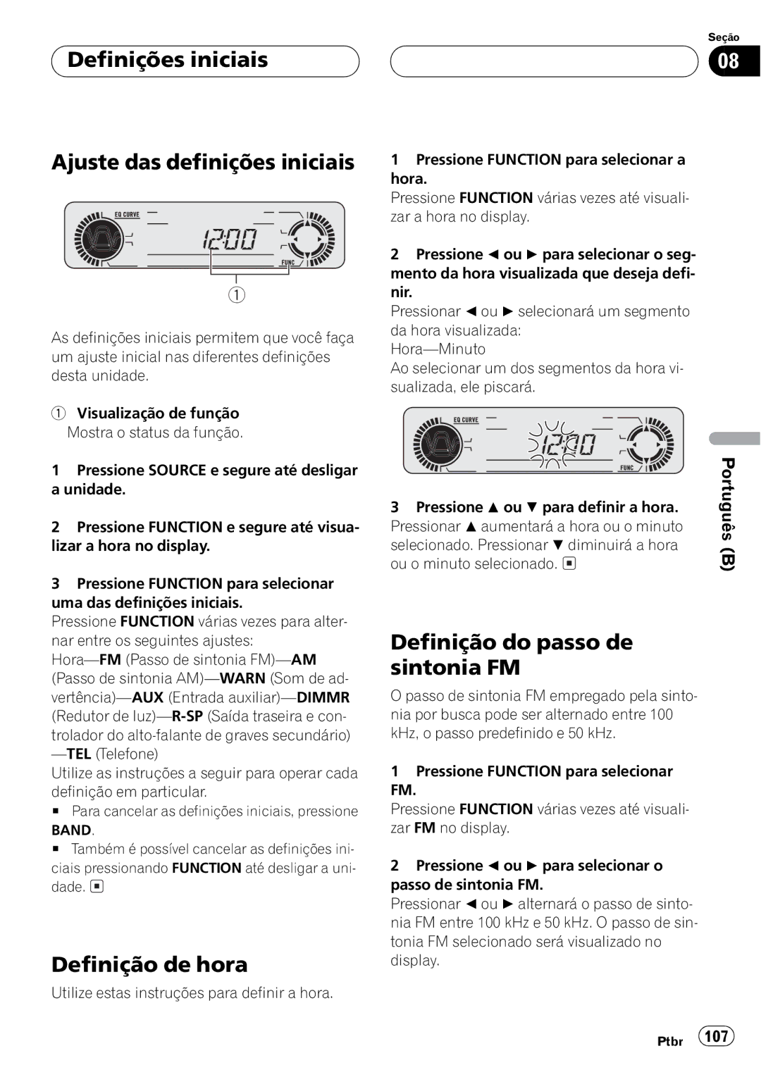 Pioneer DEH-P4550 operation manual 