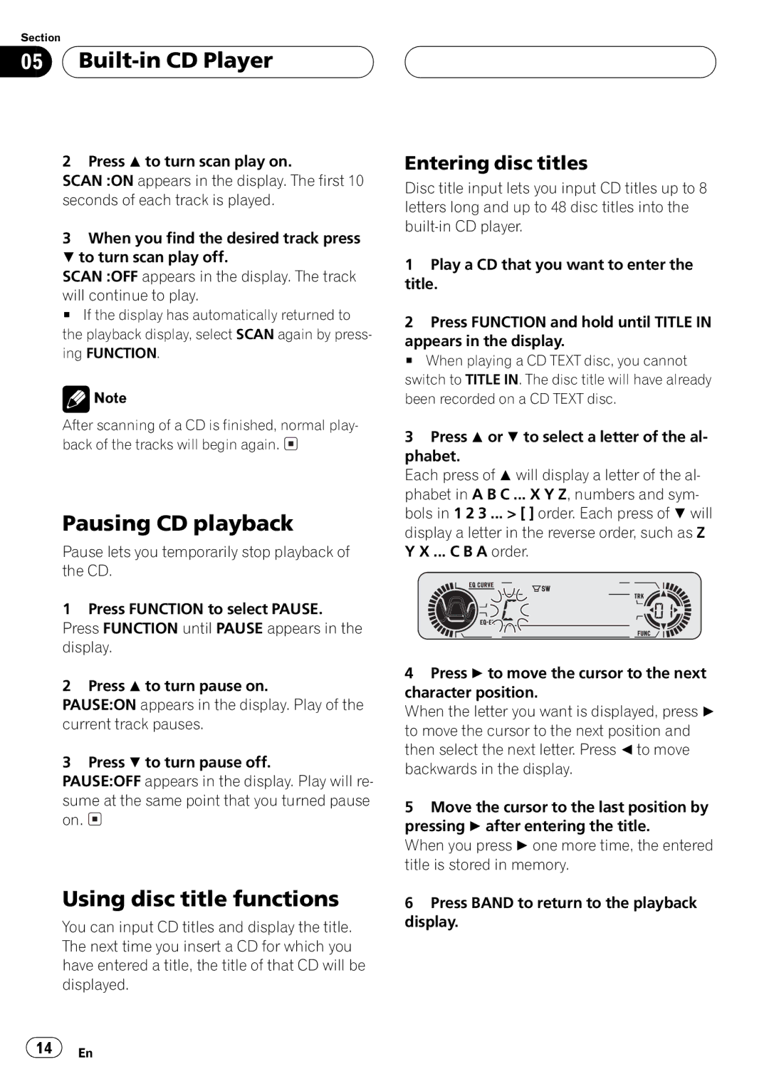 Pioneer DEH-P4550 operation manual 