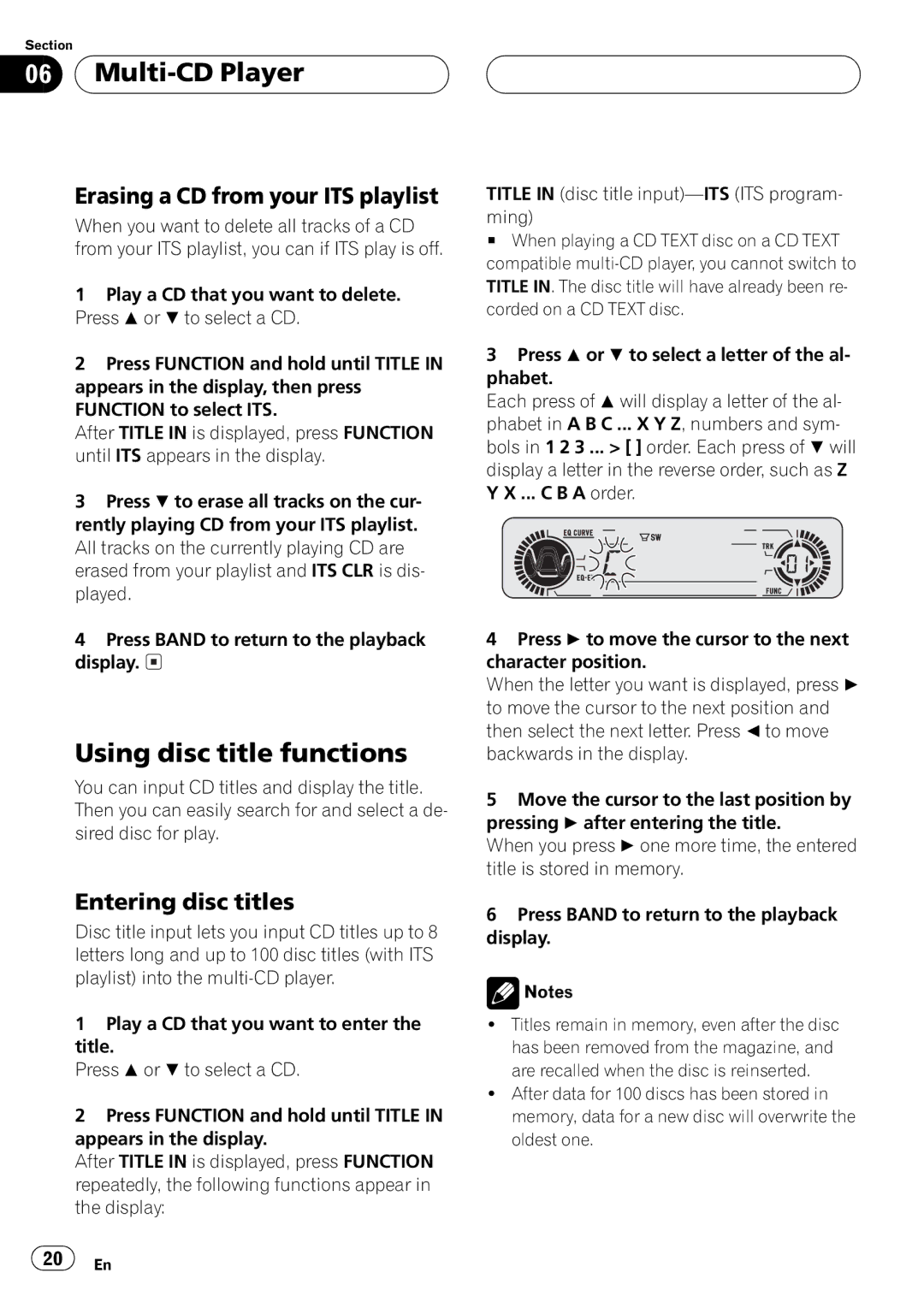 Pioneer DEH-P4550 operation manual 