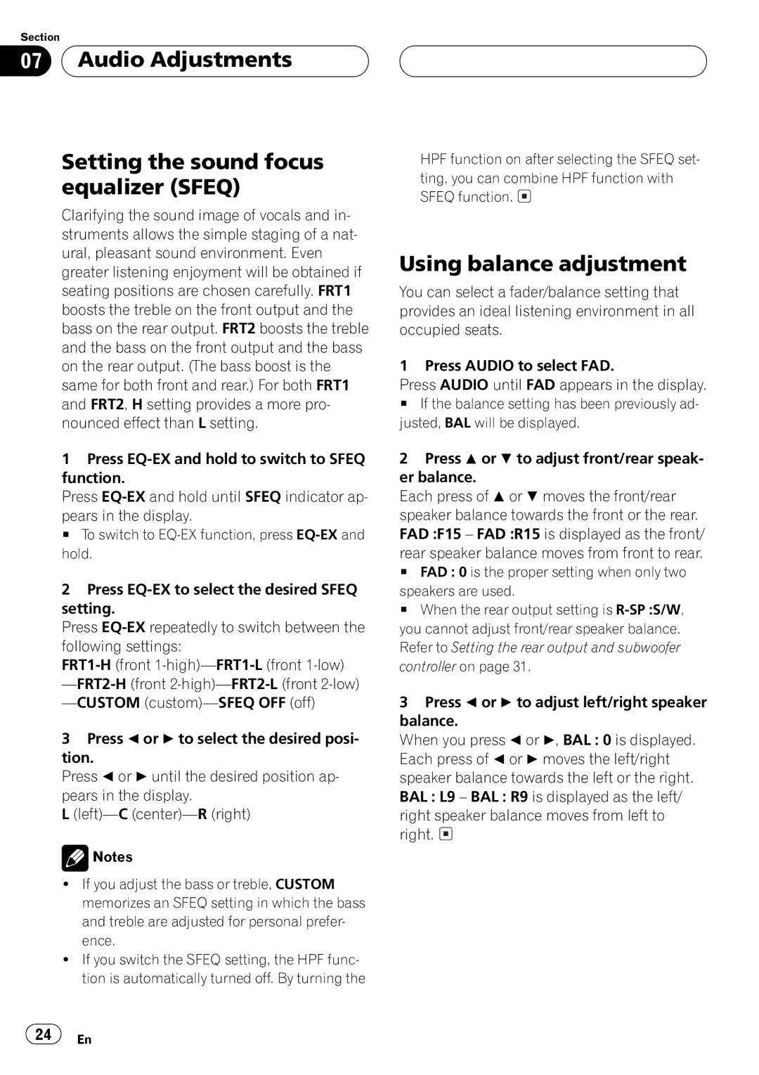 Pioneer DEH-P4550 operation manual 