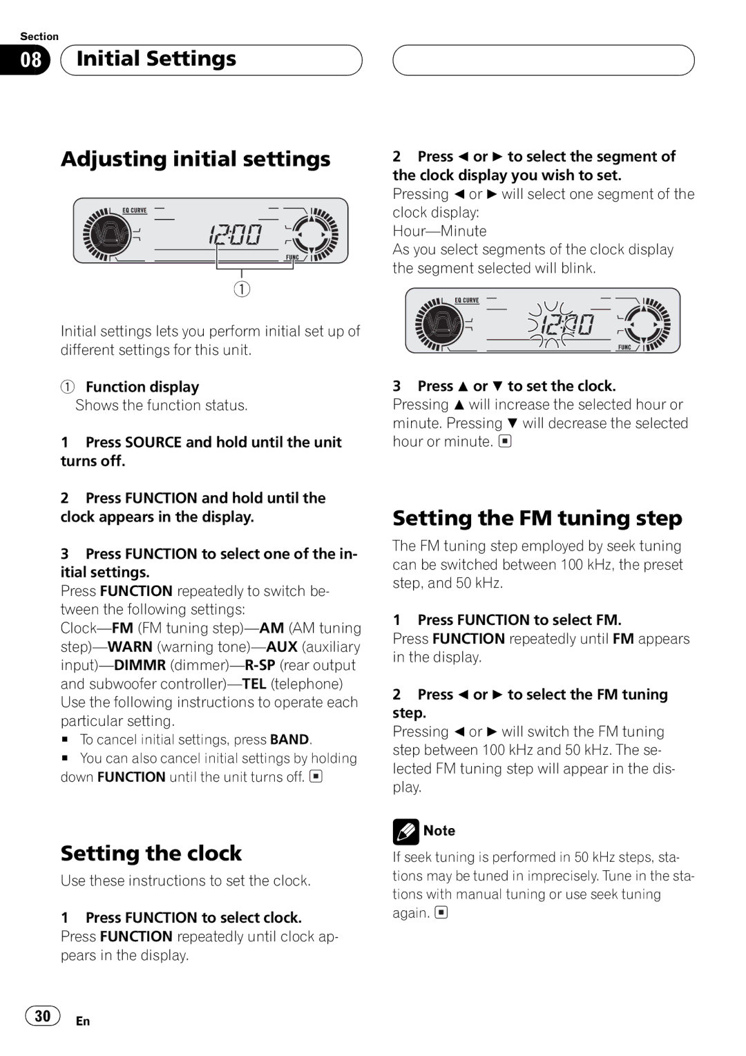 Pioneer DEH-P4550 operation manual 