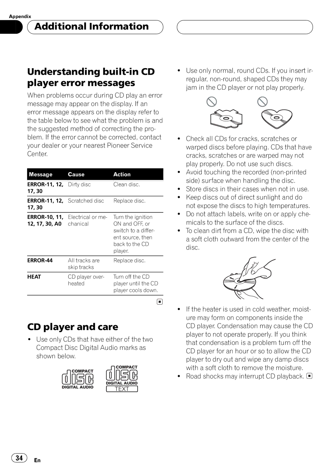 Pioneer DEH-P4550 operation manual 