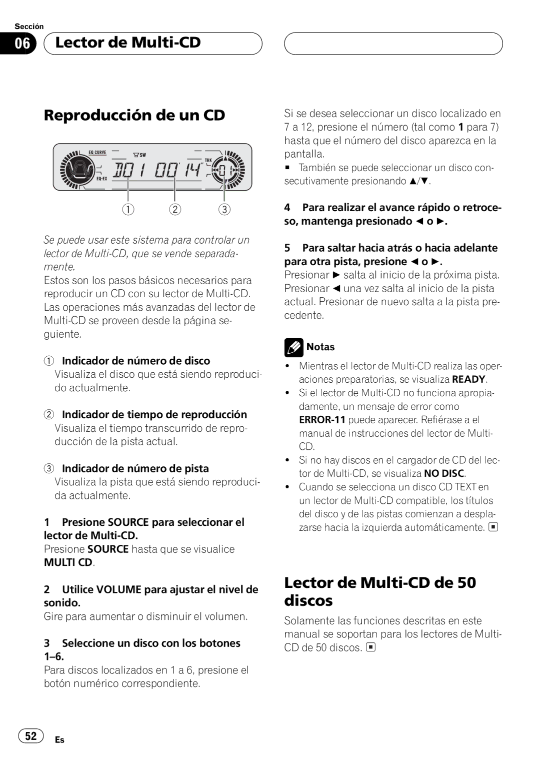 Pioneer DEH-P4550 operation manual 