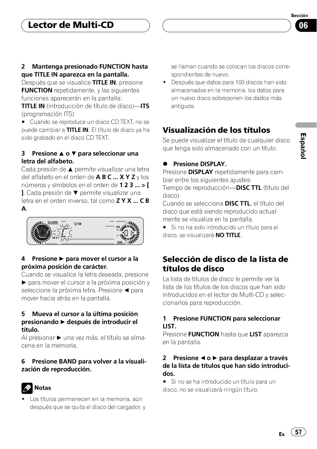 Pioneer DEH-P4550 operation manual + % 