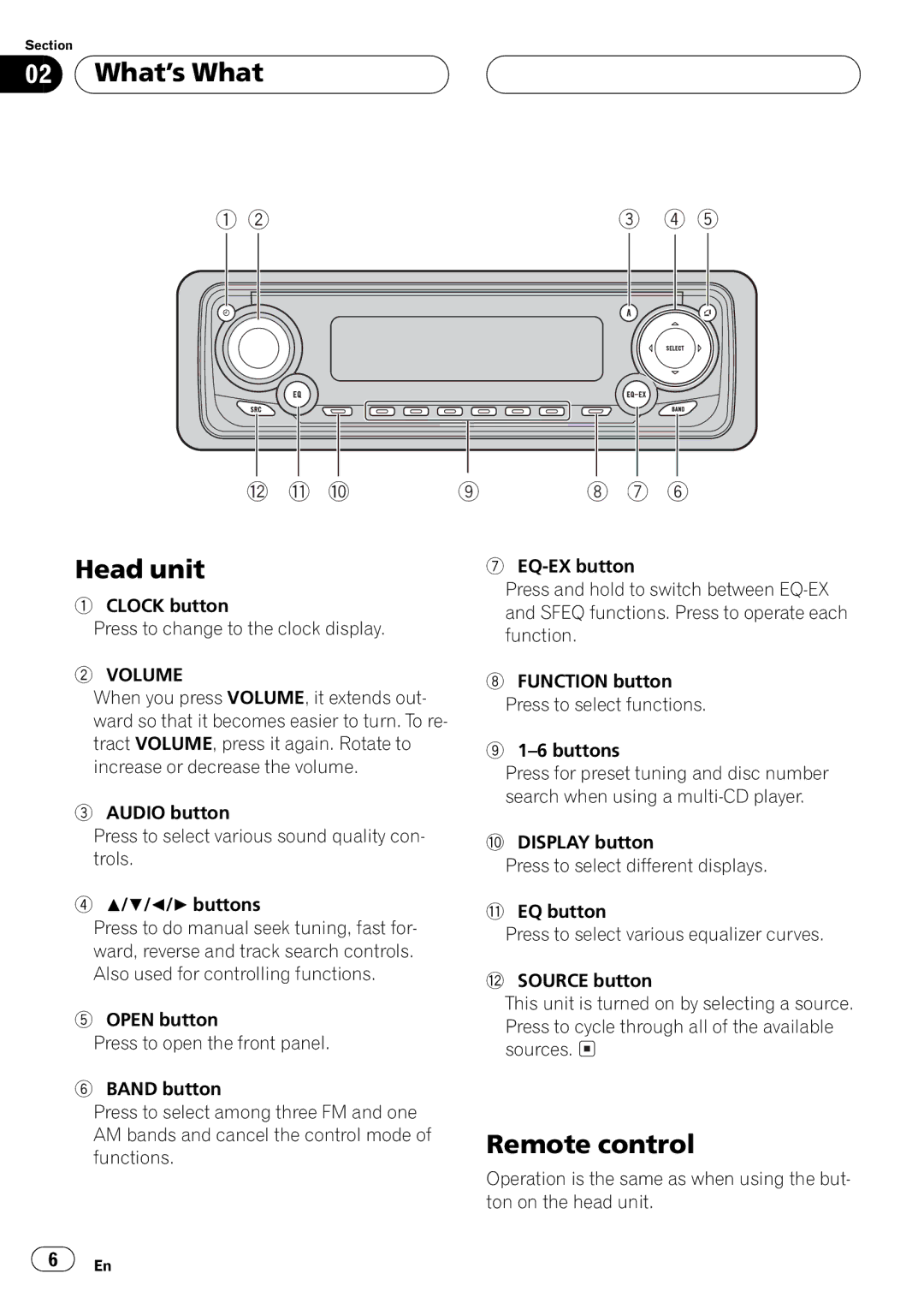 Pioneer DEH-P4550 operation manual 