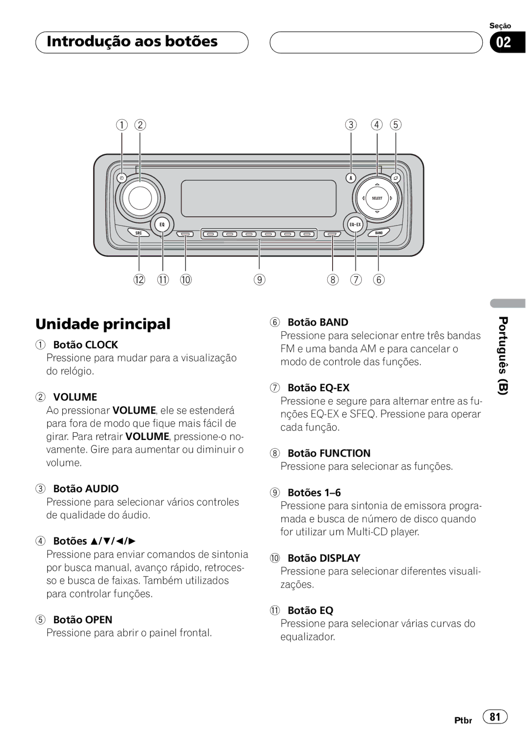 Pioneer DEH-P4550 operation manual 