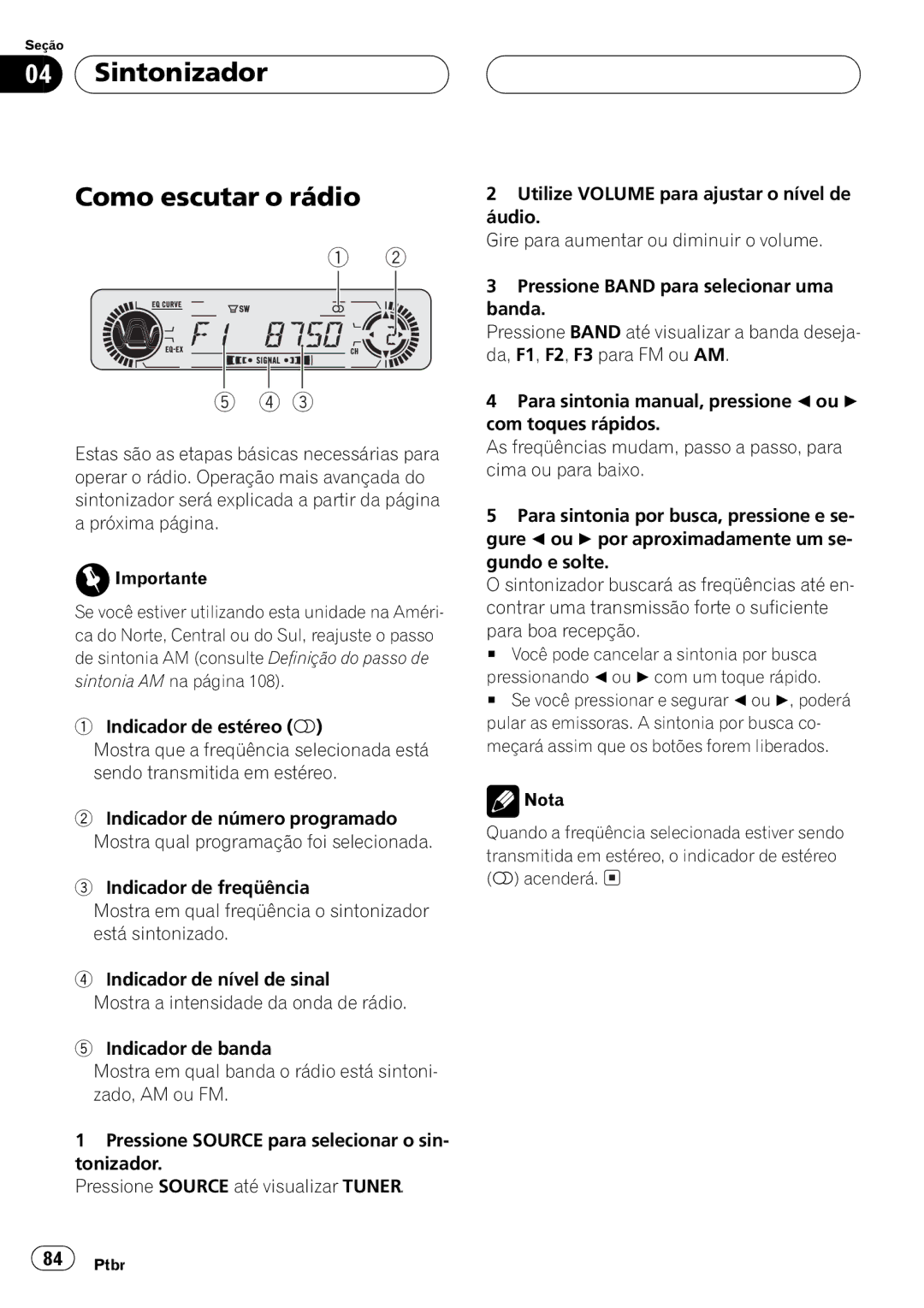 Pioneer DEH-P4550 operation manual 