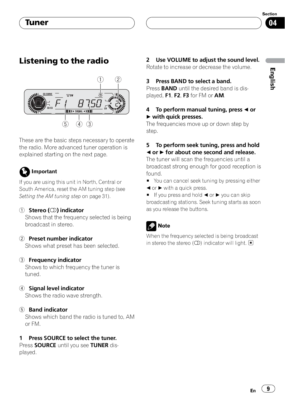 Pioneer DEH-P4550 operation manual 