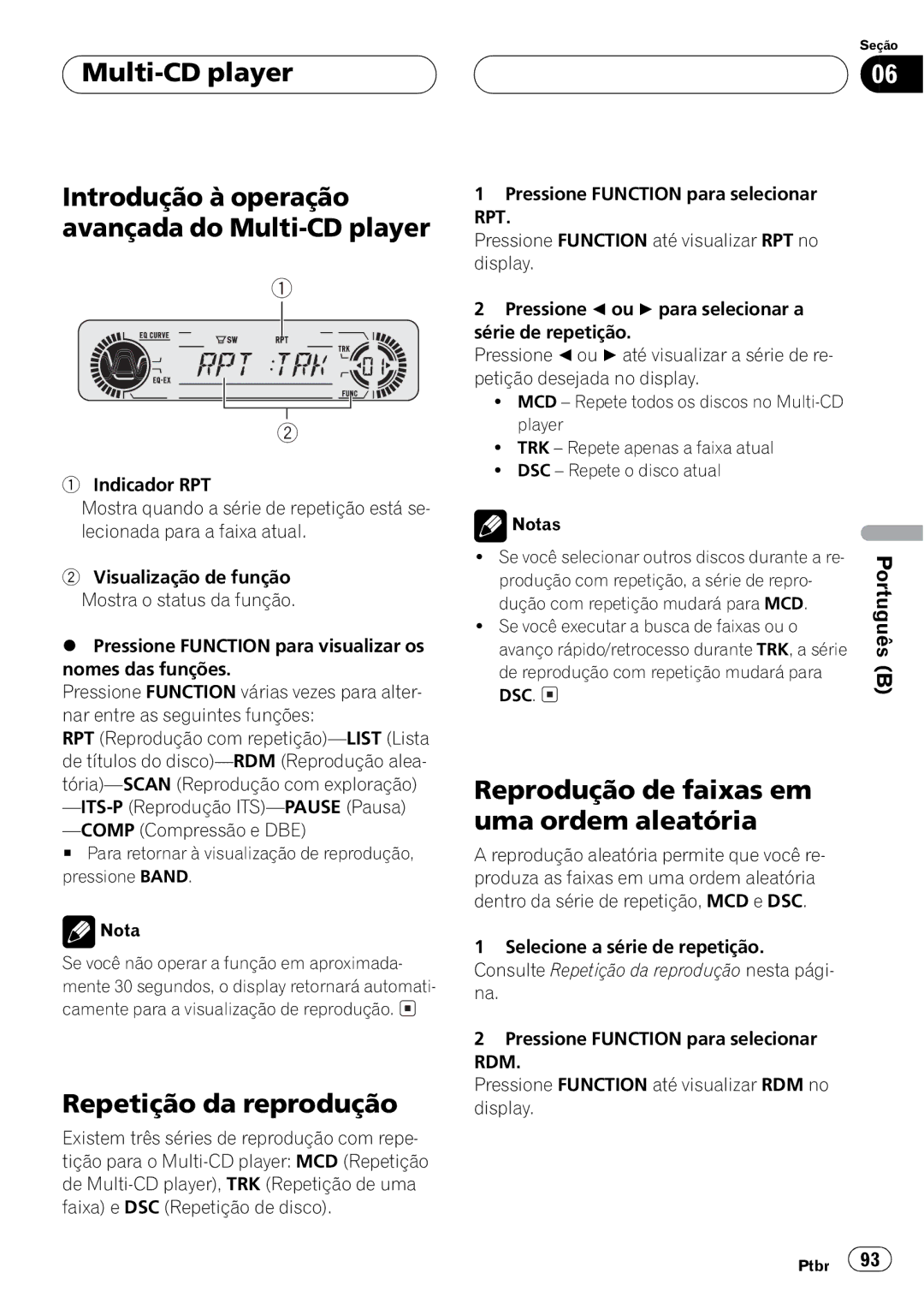 Pioneer DEH-P4550 operation manual 