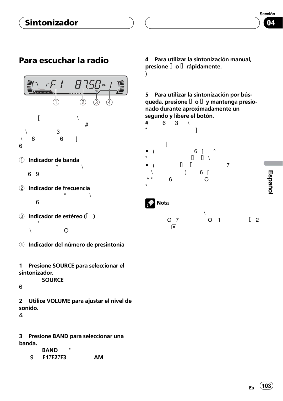 Pioneer DEH-P4600MP operation manual 