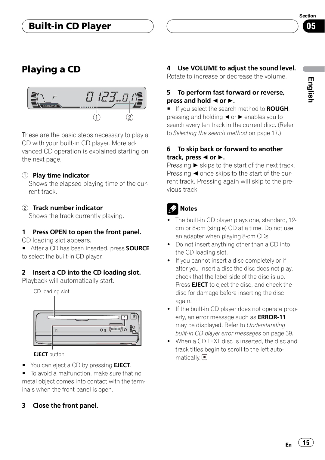 Pioneer DEH-P4600MP operation manual 