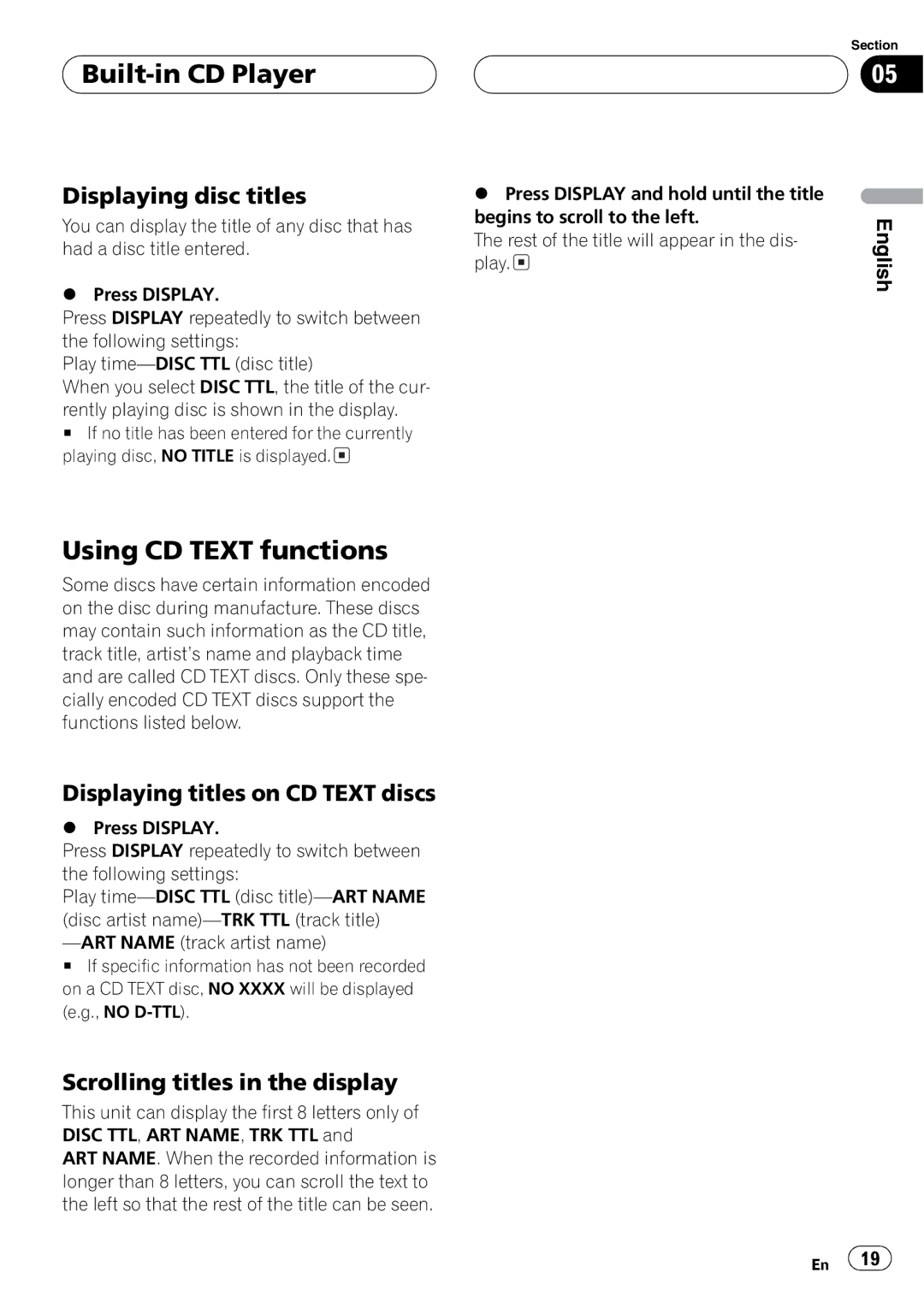 Pioneer DEH-P4600MP operation manual 