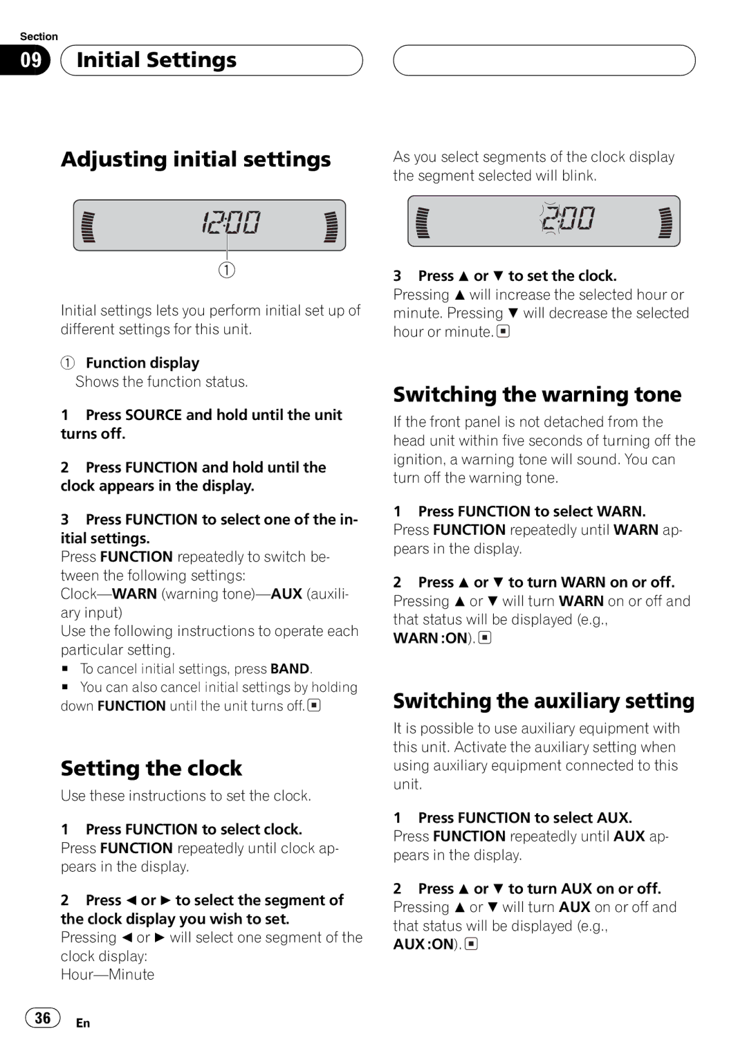 Pioneer DEH-P4600MP operation manual 