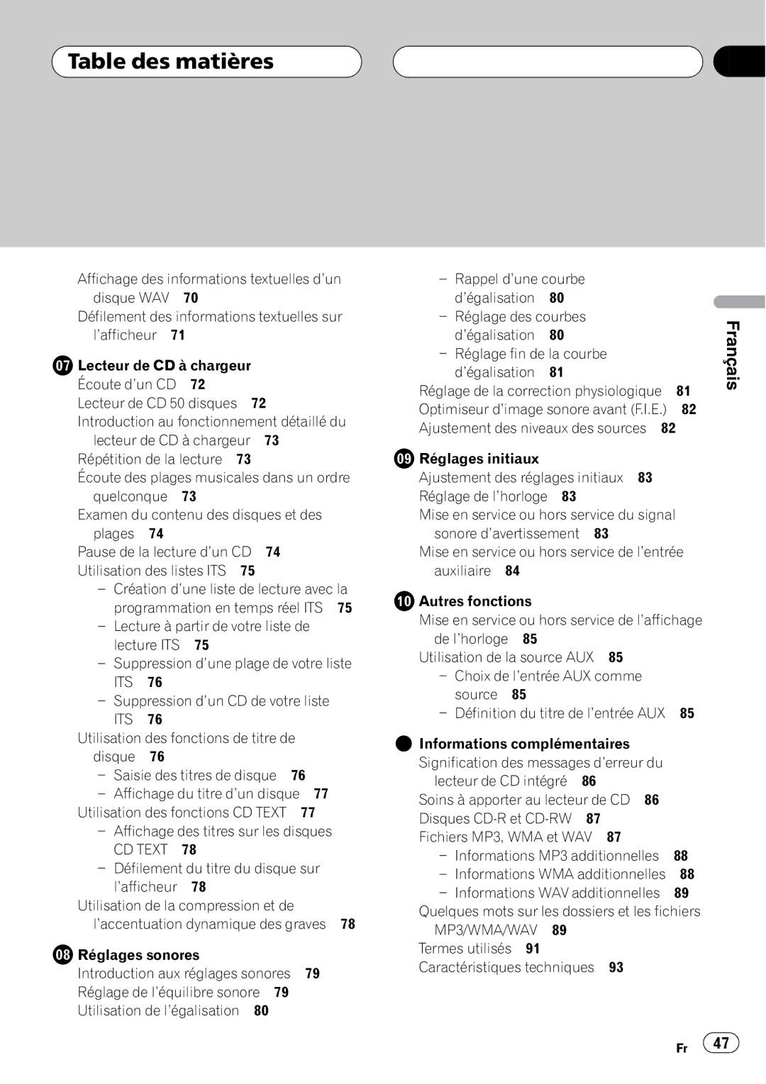 Pioneer DEH-P4600MP operation manual 