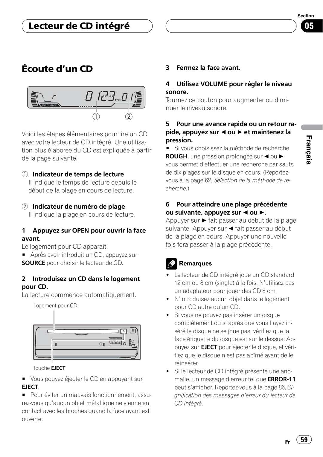 Pioneer DEH-P4600MP operation manual 