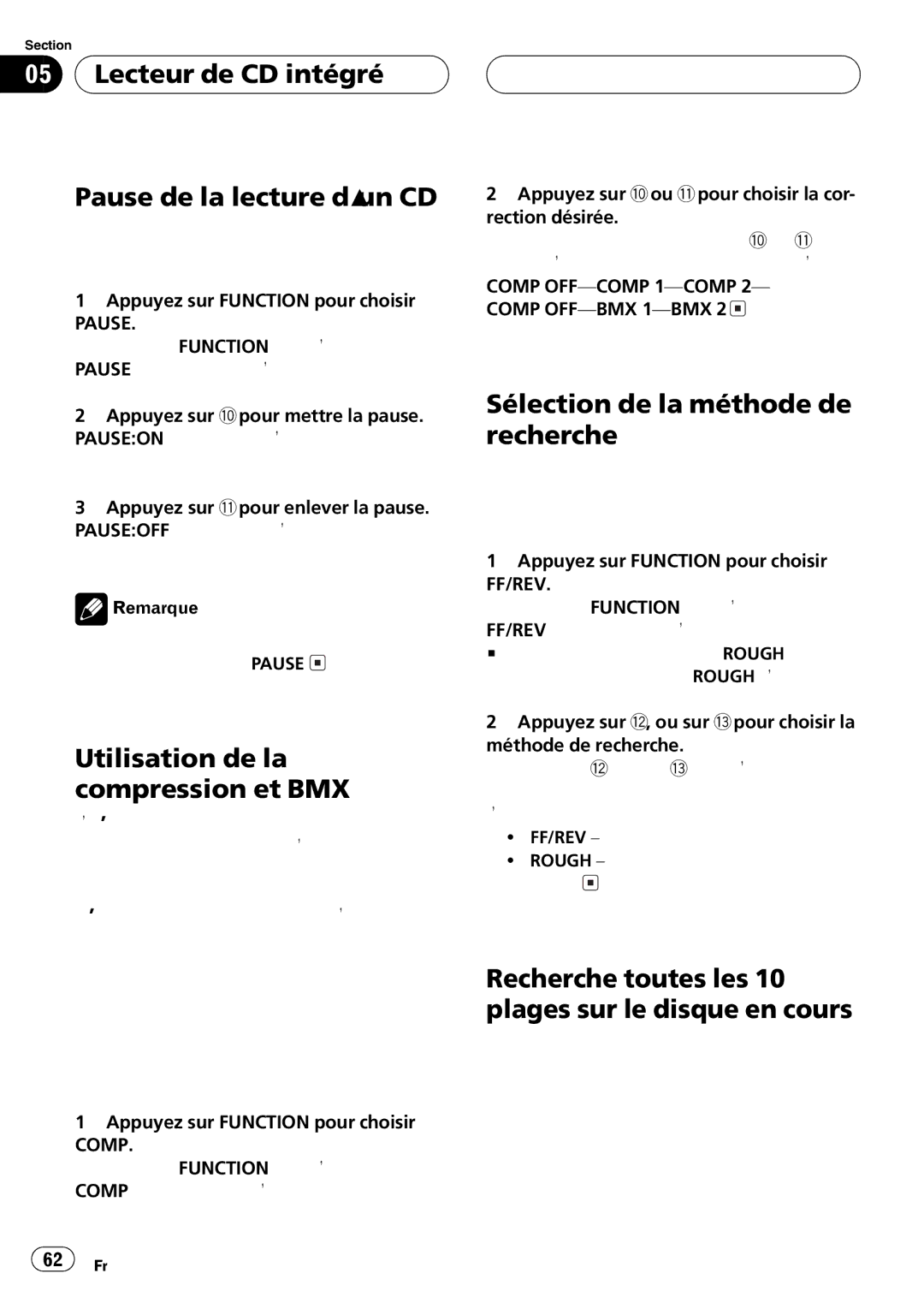 Pioneer DEH-P4600MP operation manual 