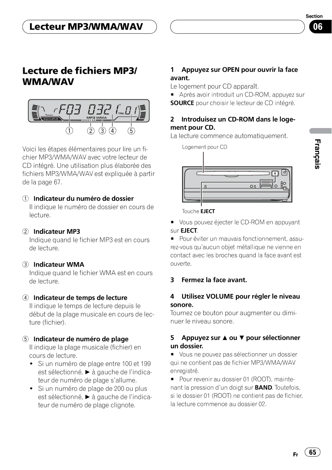 Pioneer DEH-P4600MP operation manual 