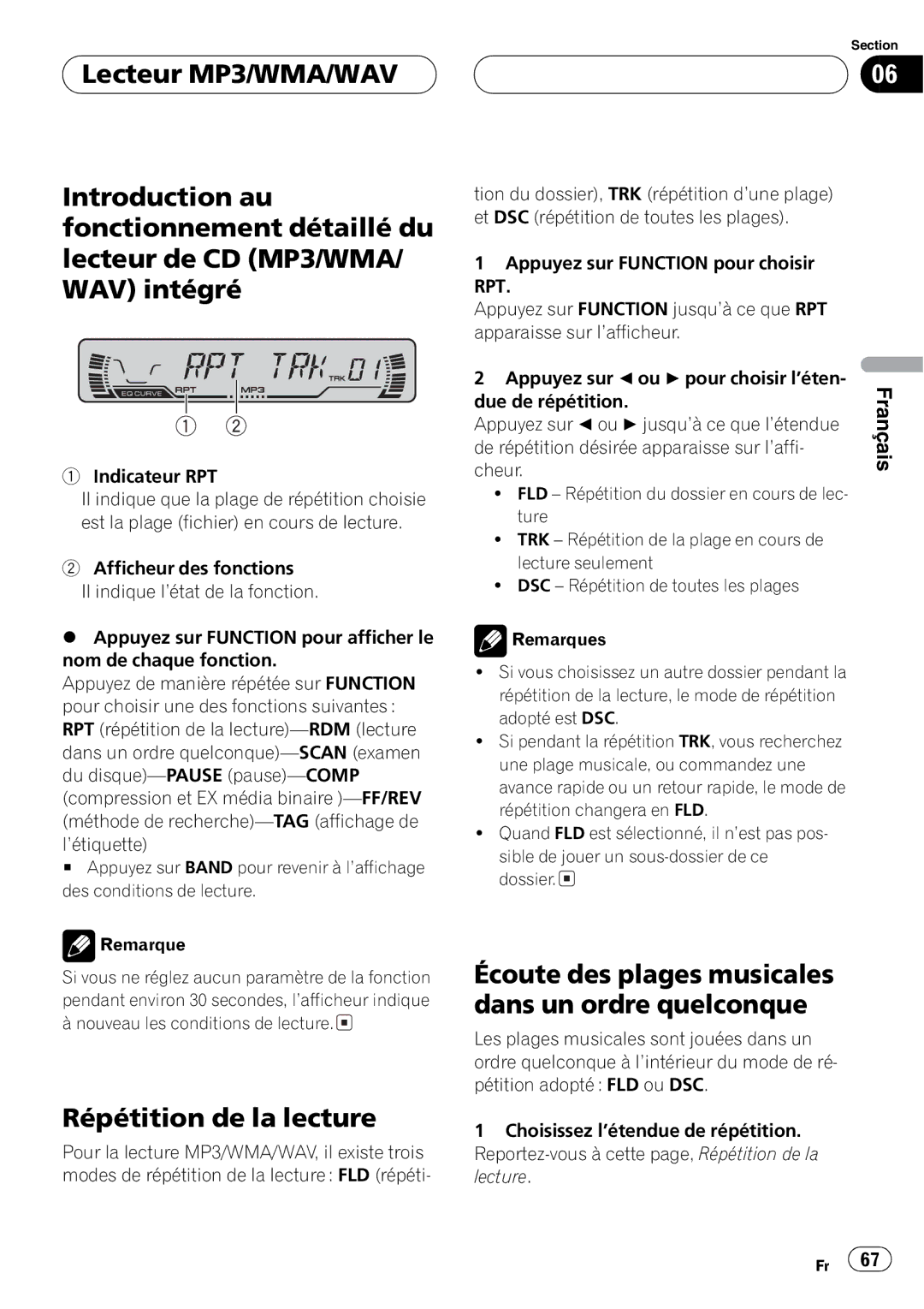 Pioneer DEH-P4600MP operation manual 