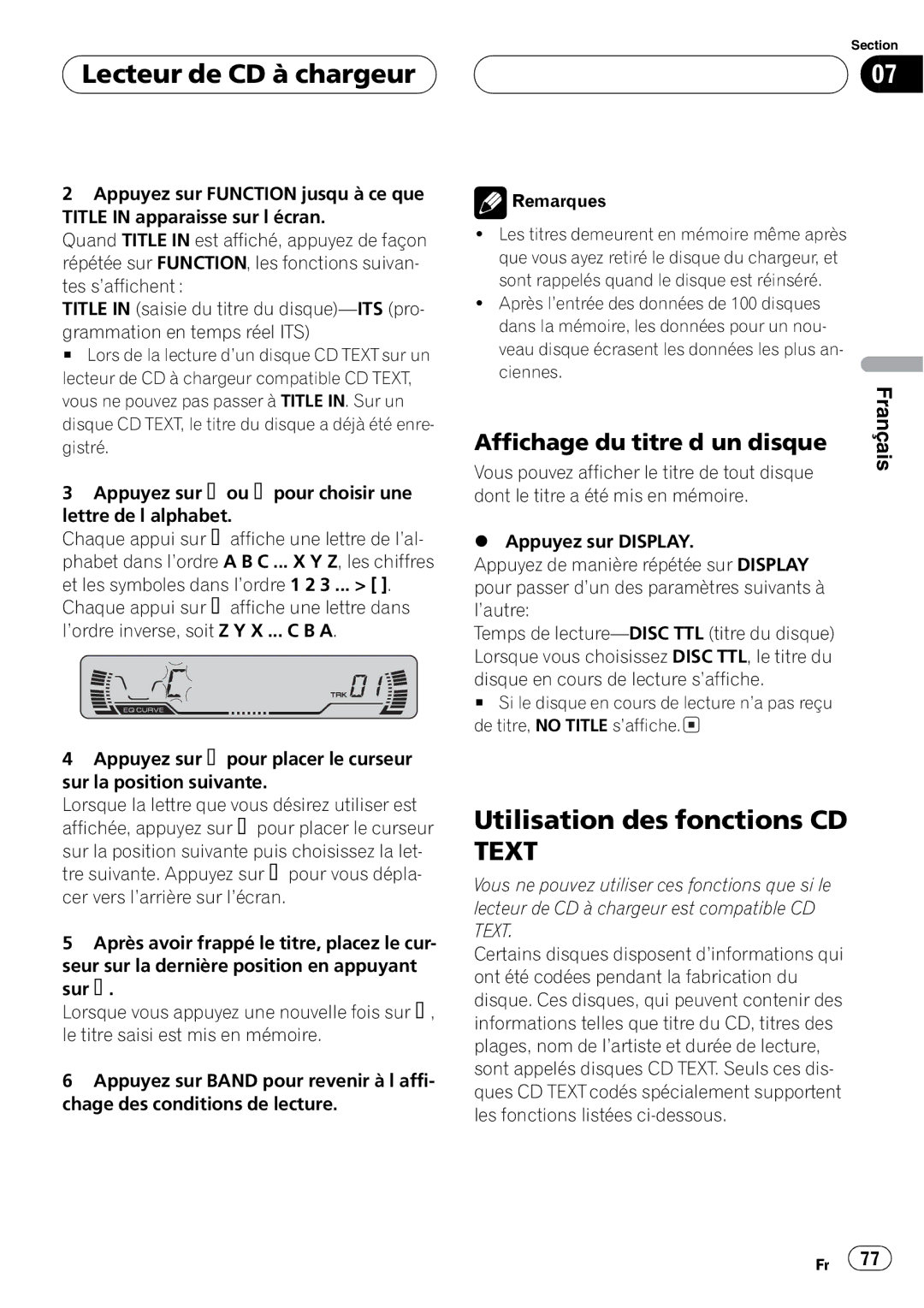 Pioneer DEH-P4600MP operation manual 