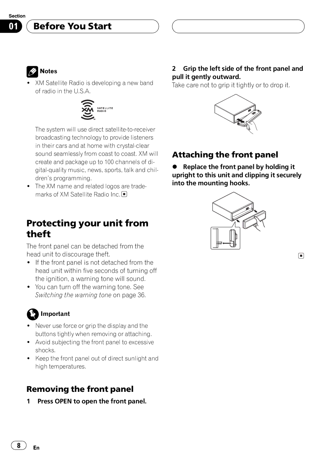 Pioneer DEH-P4600MP operation manual 