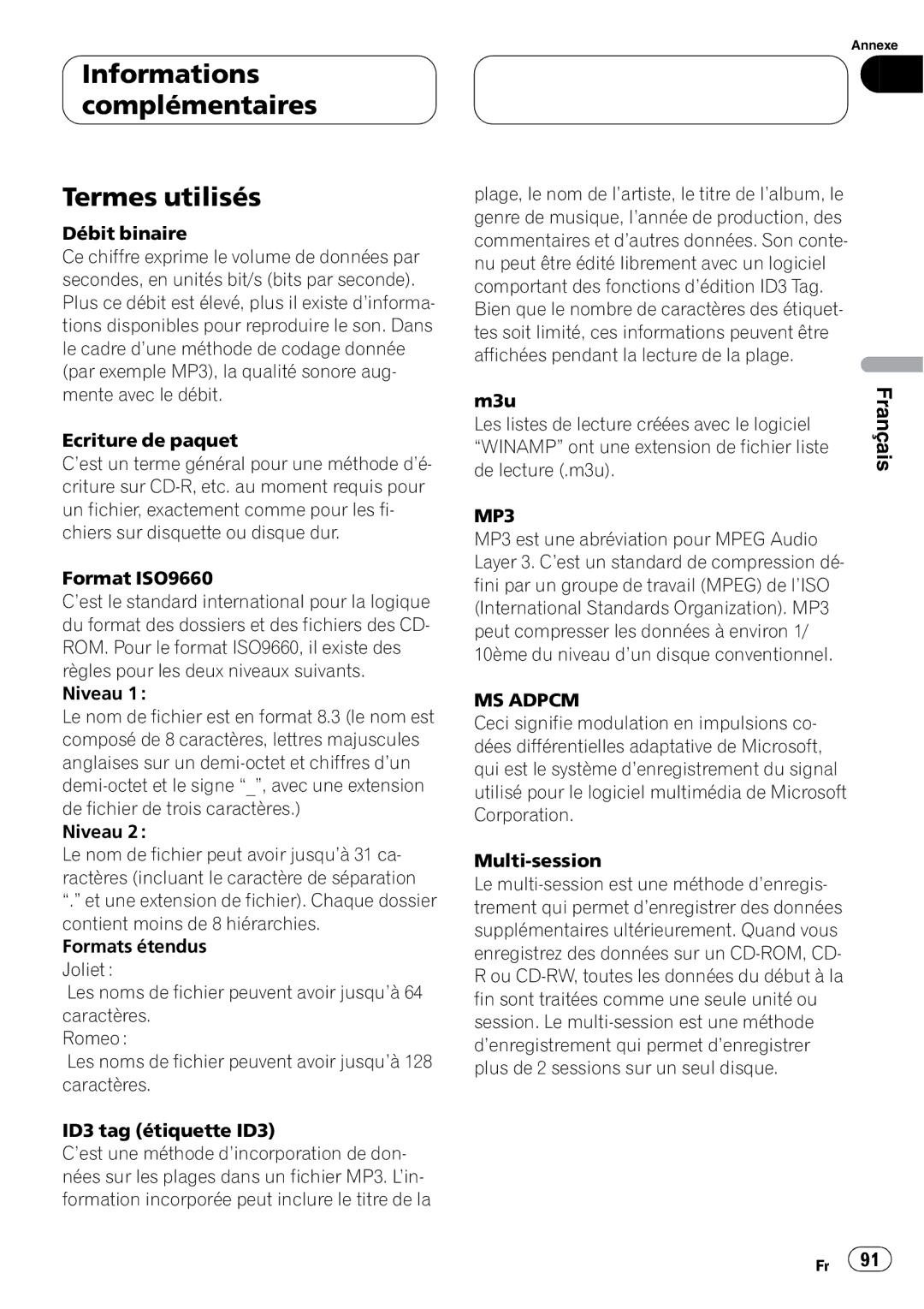 Pioneer DEH-P4600MP operation manual 