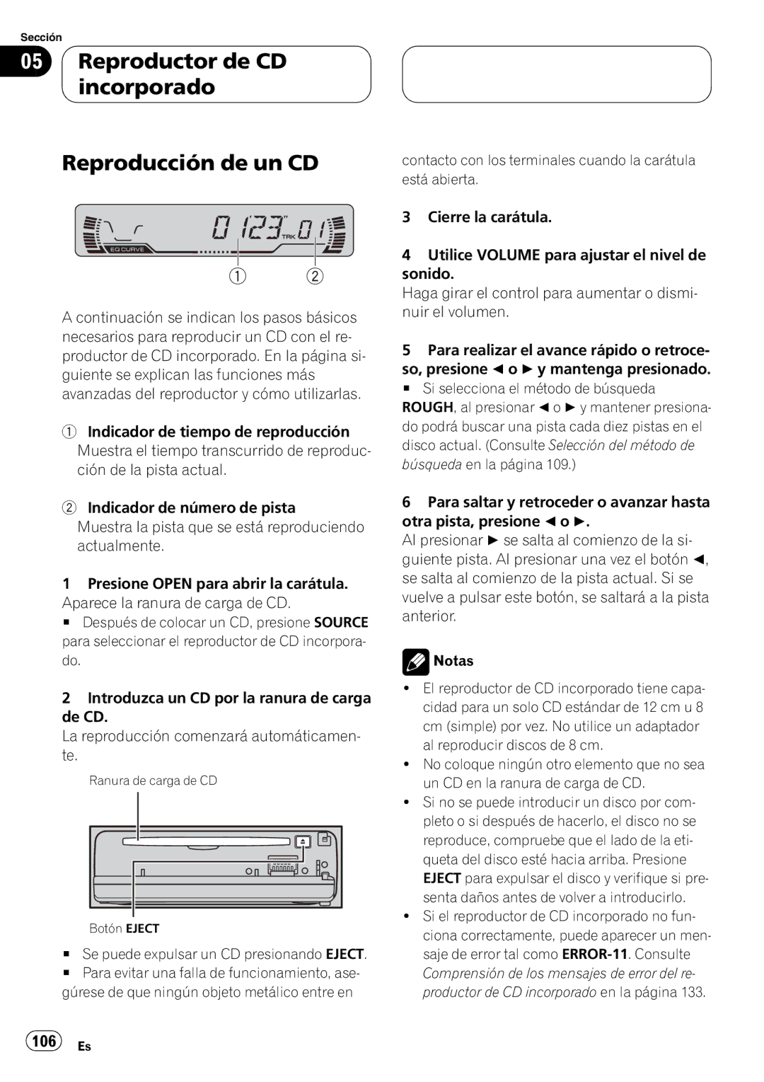 Pioneer DEH-P460MP operation manual 