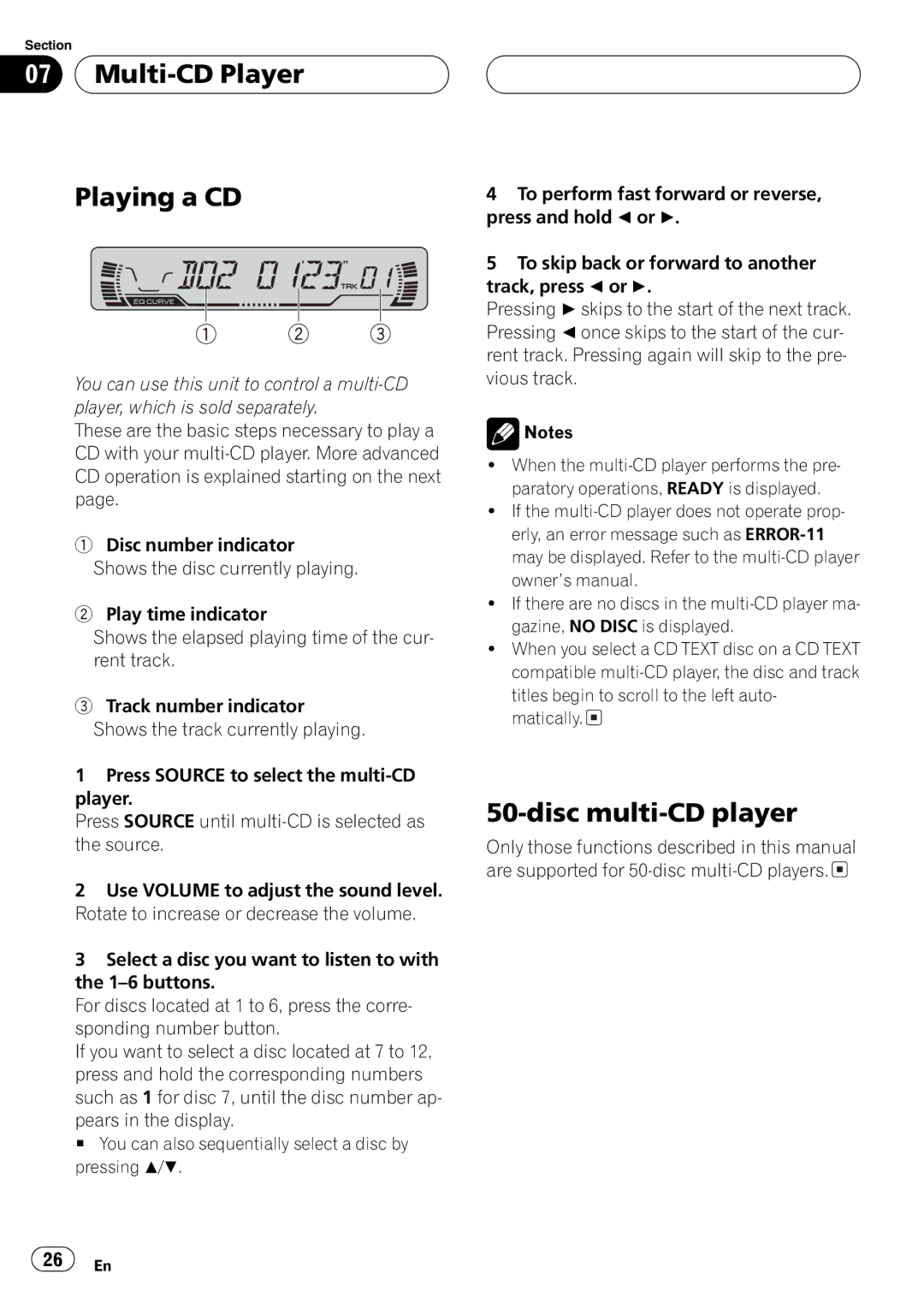 Pioneer DEH-P460MP operation manual 