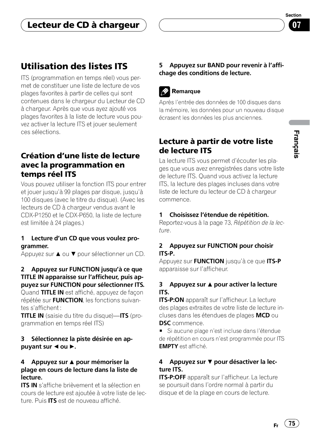 Pioneer DEH-P460MP operation manual 