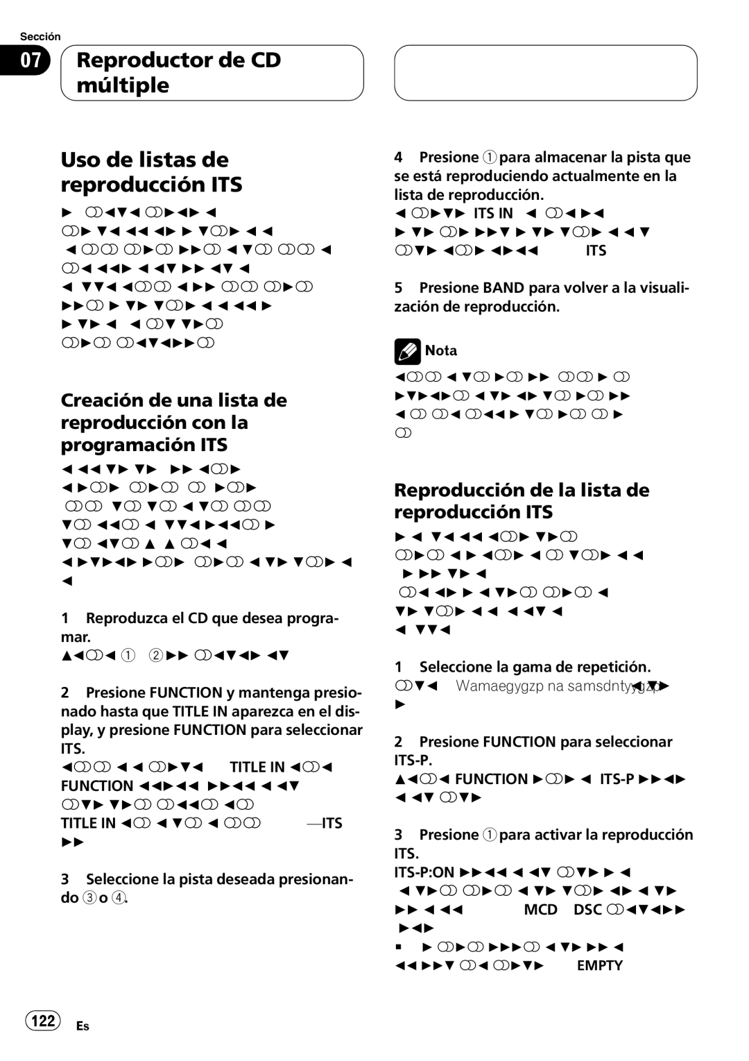 Pioneer DEH-P4700MP operation manual + + 