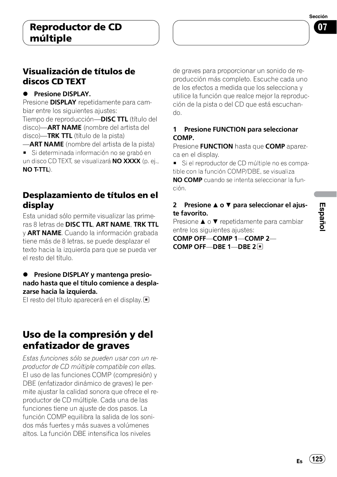 Pioneer DEH-P4700MP operation manual + % 