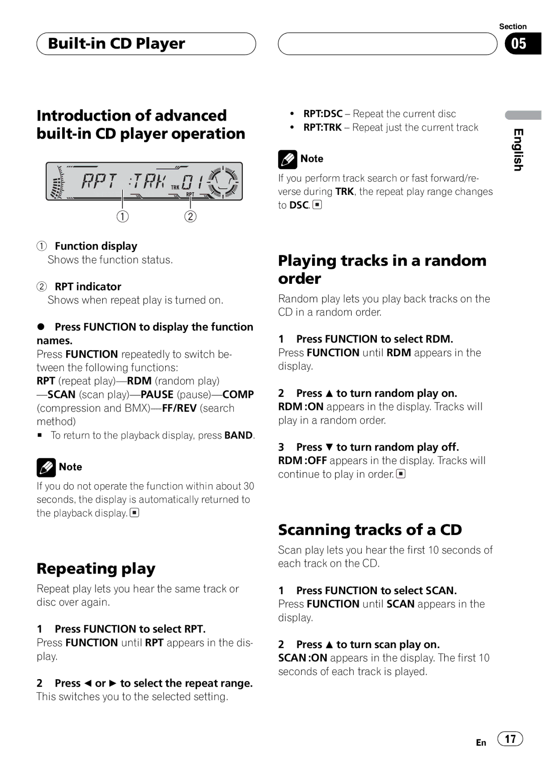 Pioneer DEH-P4700MP operation manual 