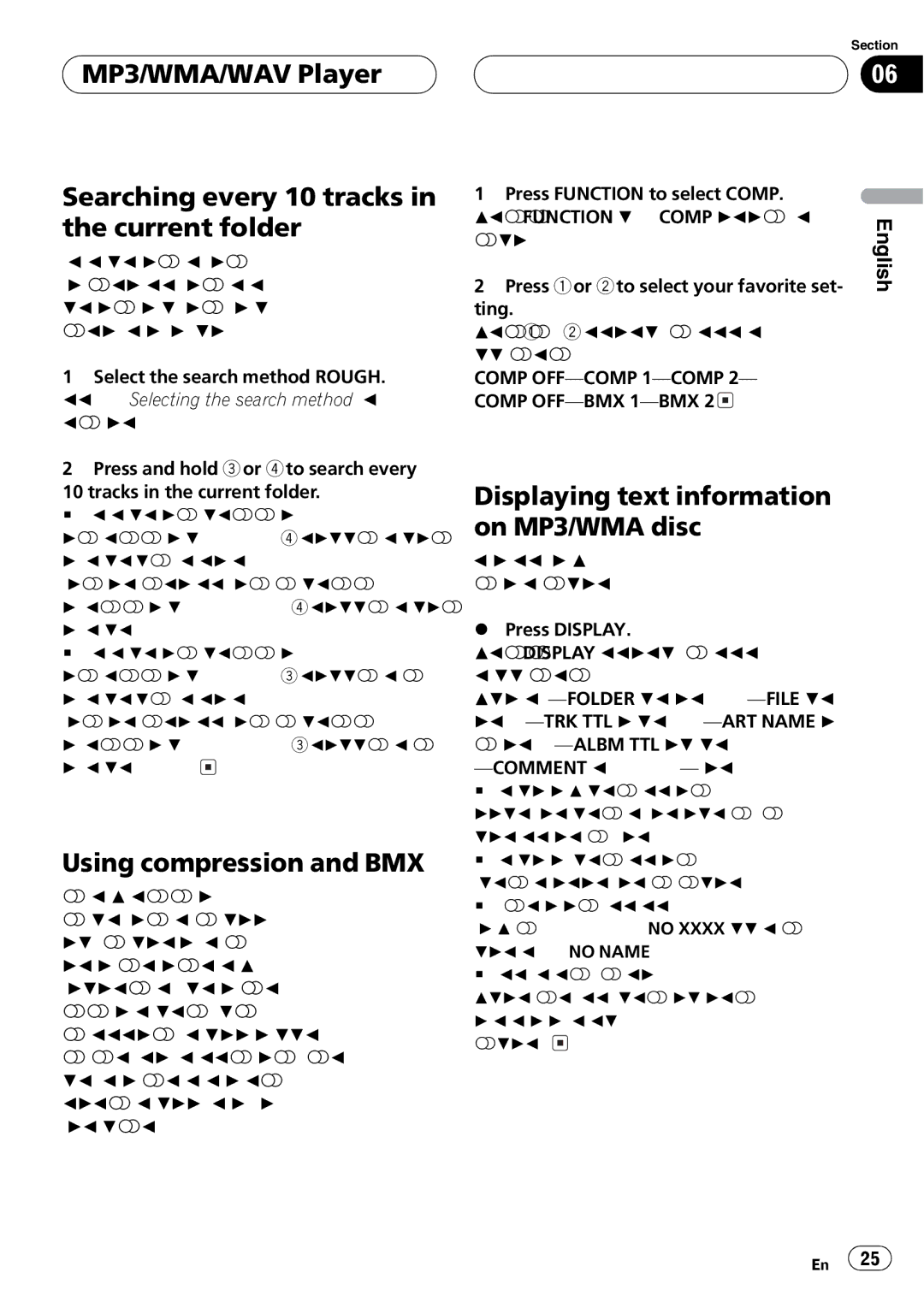 Pioneer DEH-P4700MP operation manual 