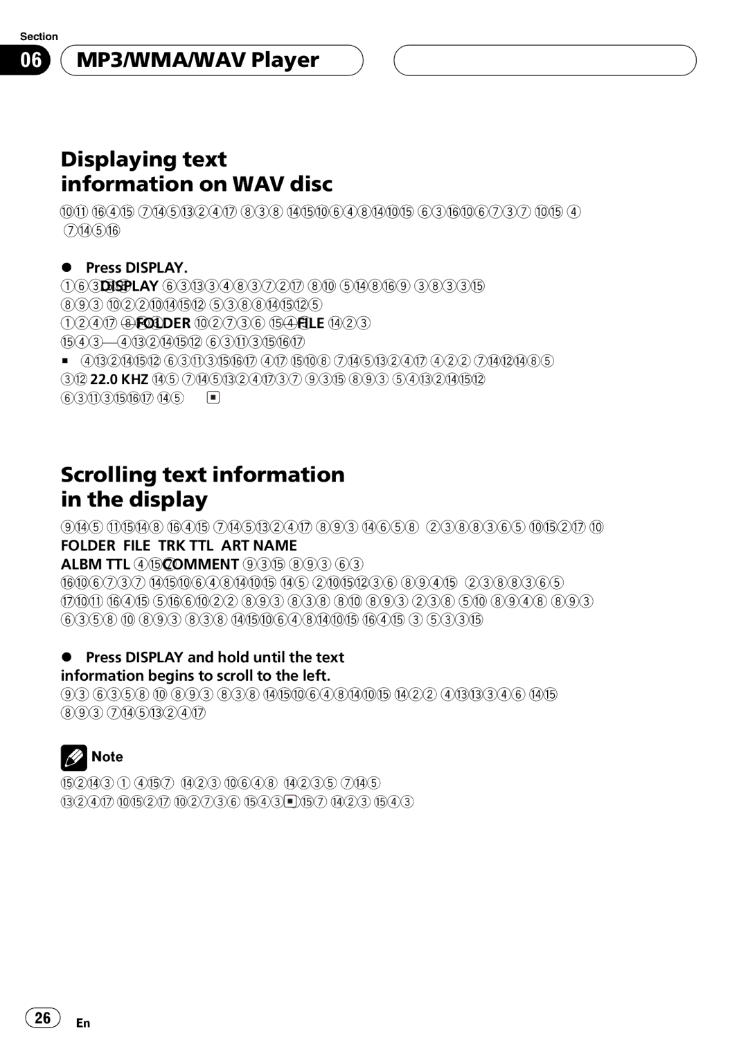 Pioneer DEH-P4700MP operation manual 