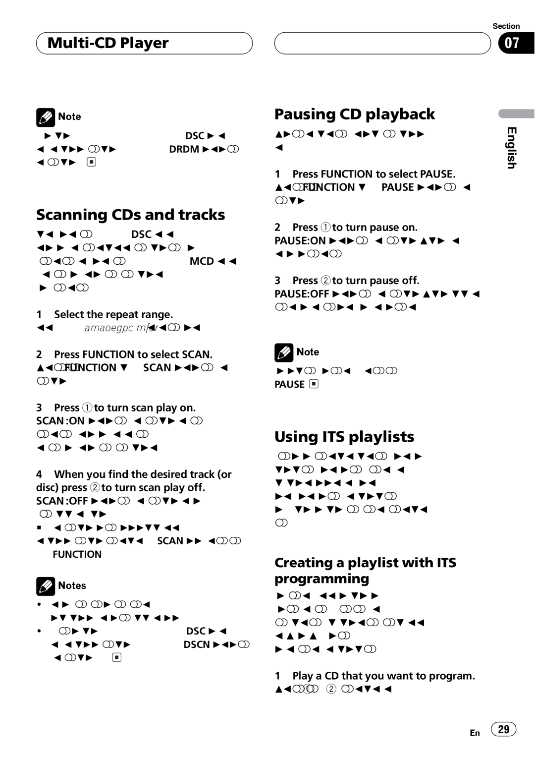 Pioneer DEH-P4700MP operation manual 