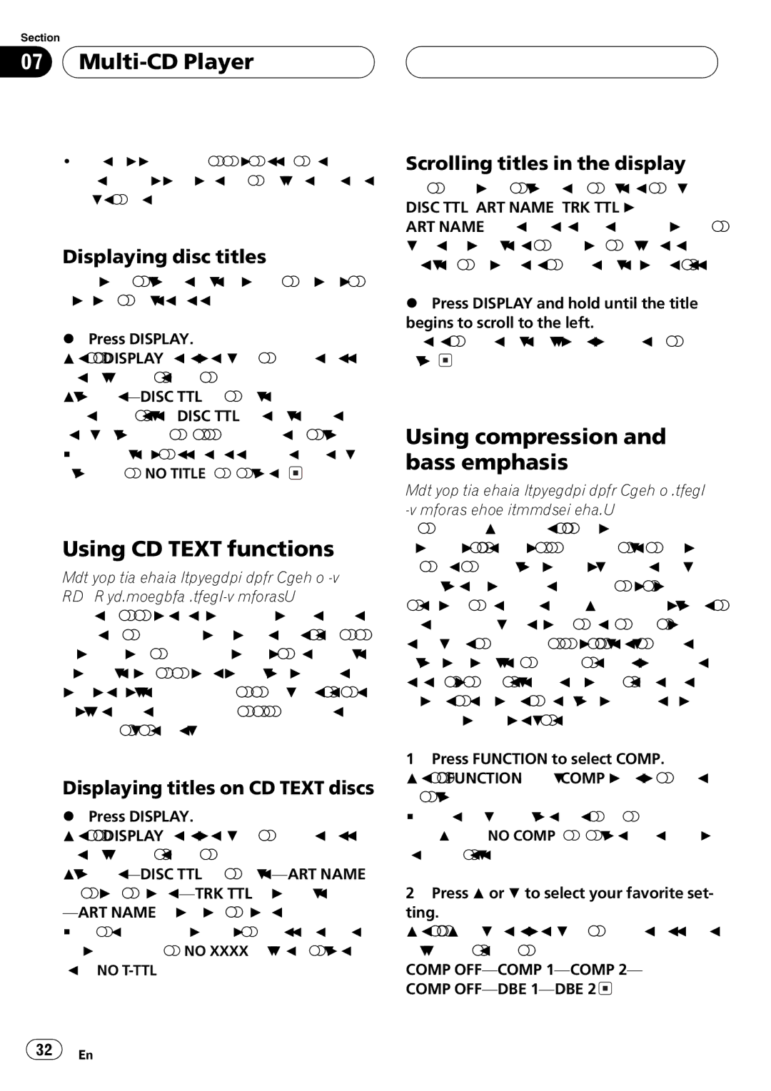 Pioneer DEH-P4700MP operation manual 